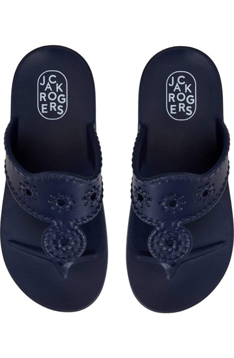 Jack Rogers Kids' Jacks Flip Flop, Alternate, color, Navy