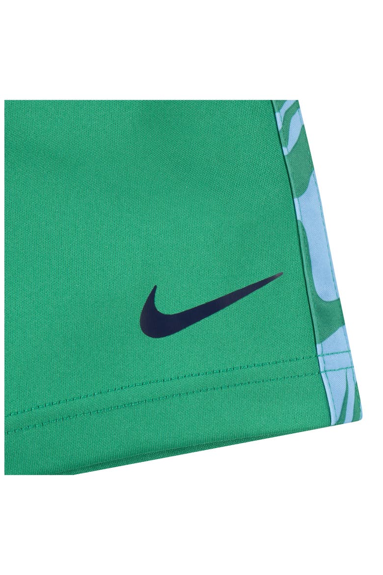Kids' Dri-FIT Graphic Tee & Shorts Set, Alternate, color, STADIUM GREEN