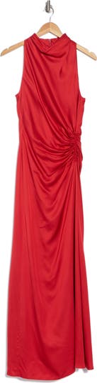 Inez Funnel Neck Gown