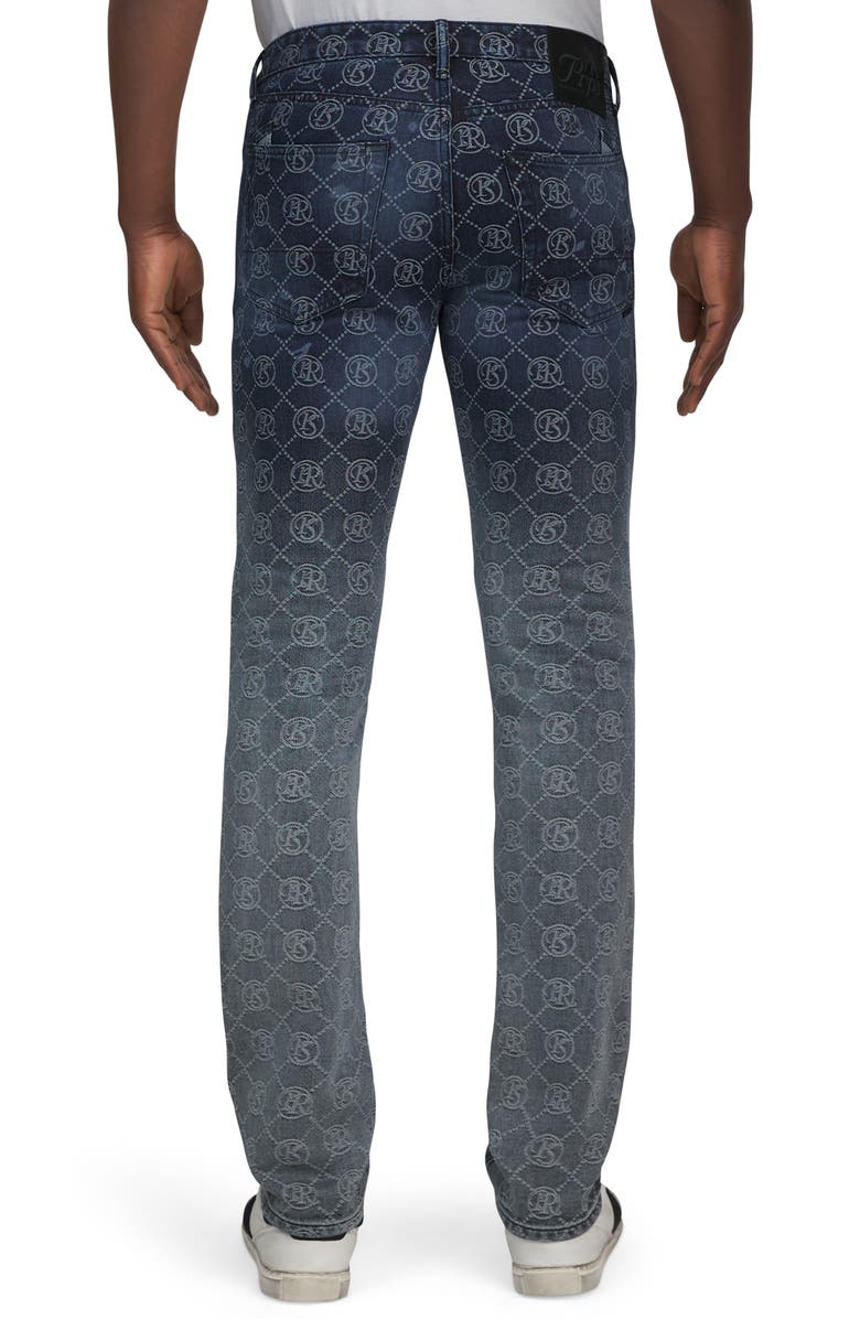 PRPS Purgatory Logo Print Straight Leg Jeans, Alternate, color, 
