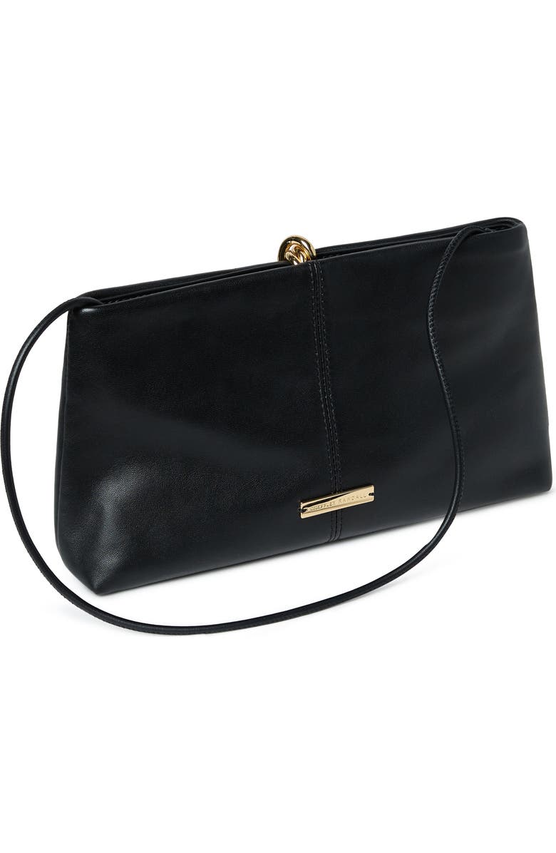 Loeffler Randall Corrine Leather Shoulder Bag, Alternate, color, Black