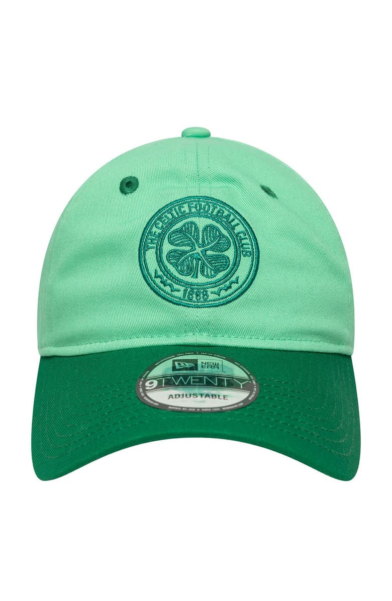 New Era Men's New Era  Green Celtic Contract 9TWENTY Adjustable Hat, Alternate, color, 