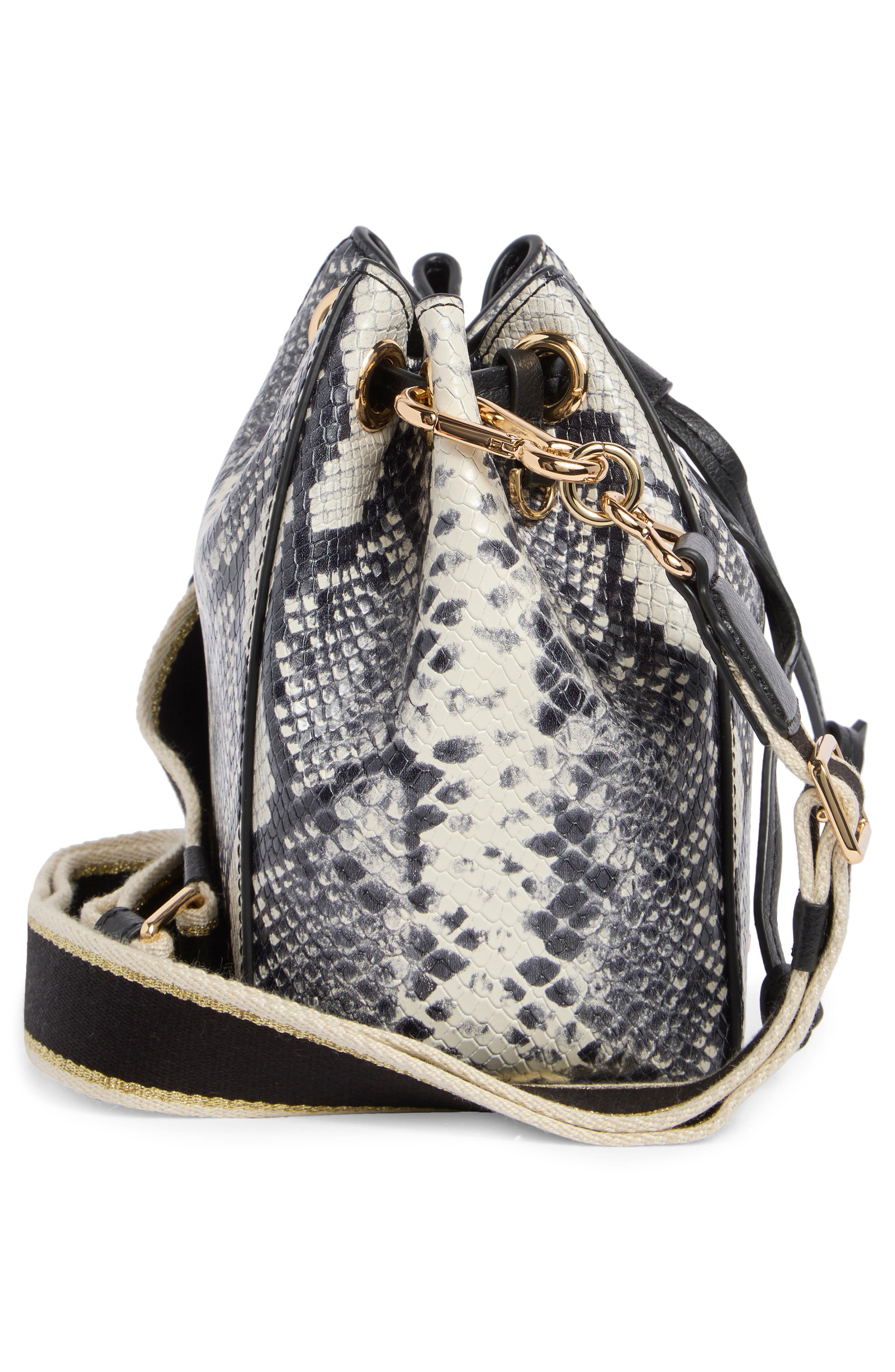 Marc Jacobs The Leather Bucket Bag, Alternate, color, 