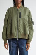 Sacai Nylon Twill Bomber Jacket