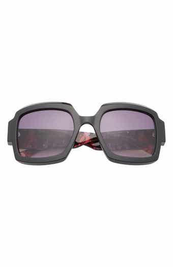 Ted Baker London 55mm Square Sunglasses