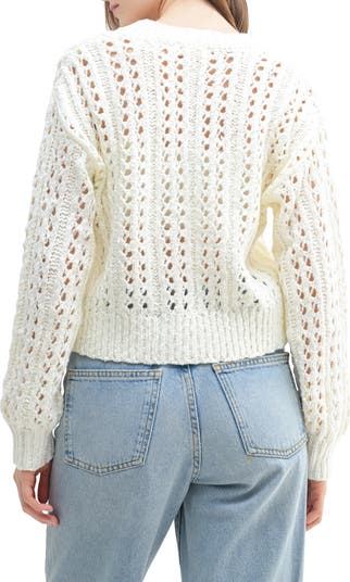 Open Stitch Cardigan