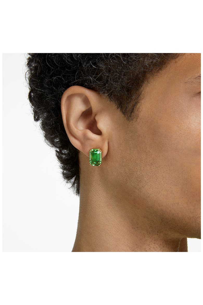 Millenia Stud Earrings, Alternate, color, PERIDOT