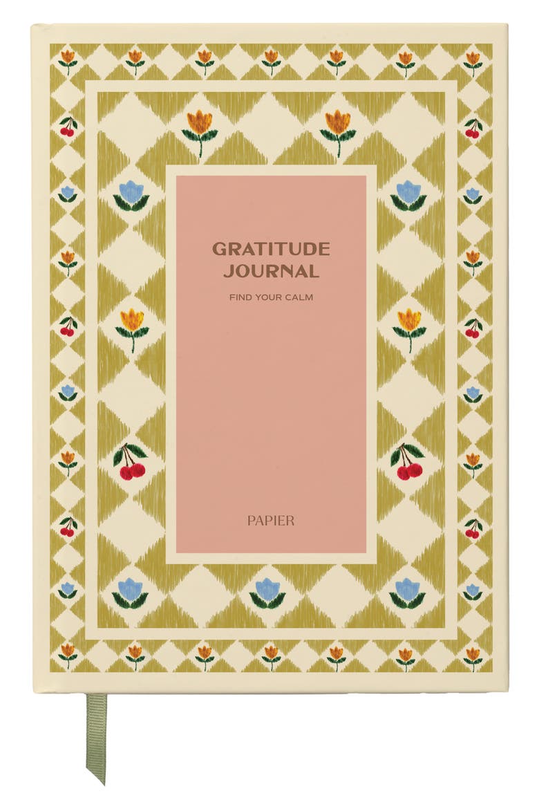 Folk Garden Gratitude Journal, Main, color, NO COLOR