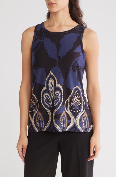 Keyhole Split Back Tank
