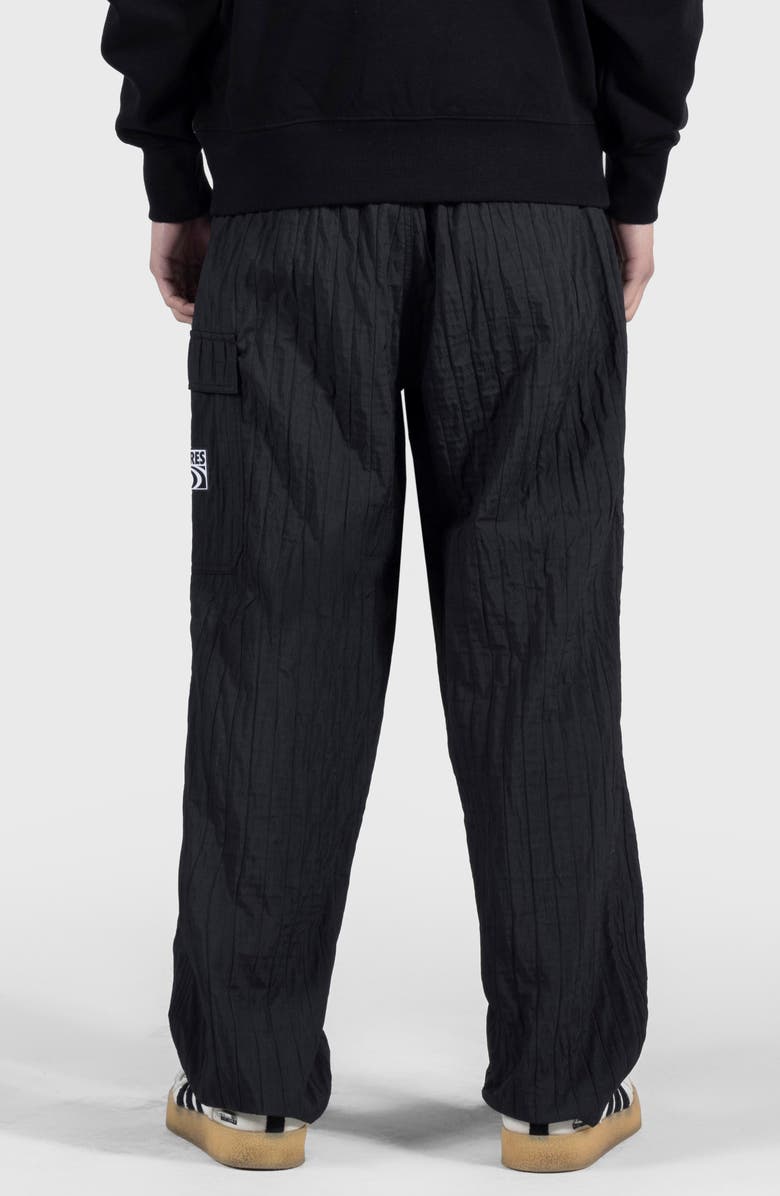 PLEASURES Rescue Pleated Cargo Pants, Alternate, color, Black