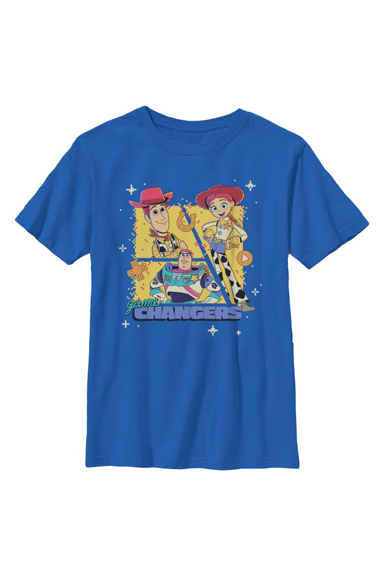 Boys' Three Friends Game Changers T-Shirt, Main, color, Royal Blue