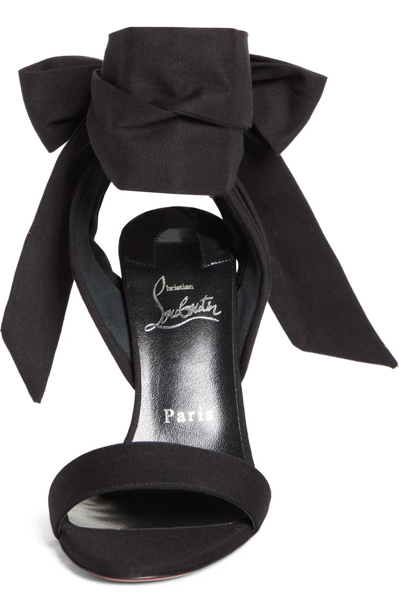 Christian Louboutin Sandale du Désert Ankle Tie Sandal, Alternate, color,
