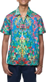 RANEES Printed Camp Shirt