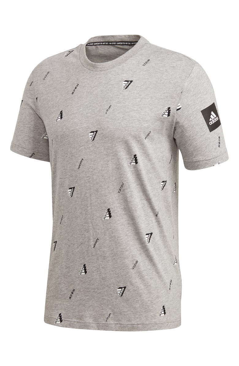 adidas Originals Logo Cotton Graphic Tee, Alternate, color,