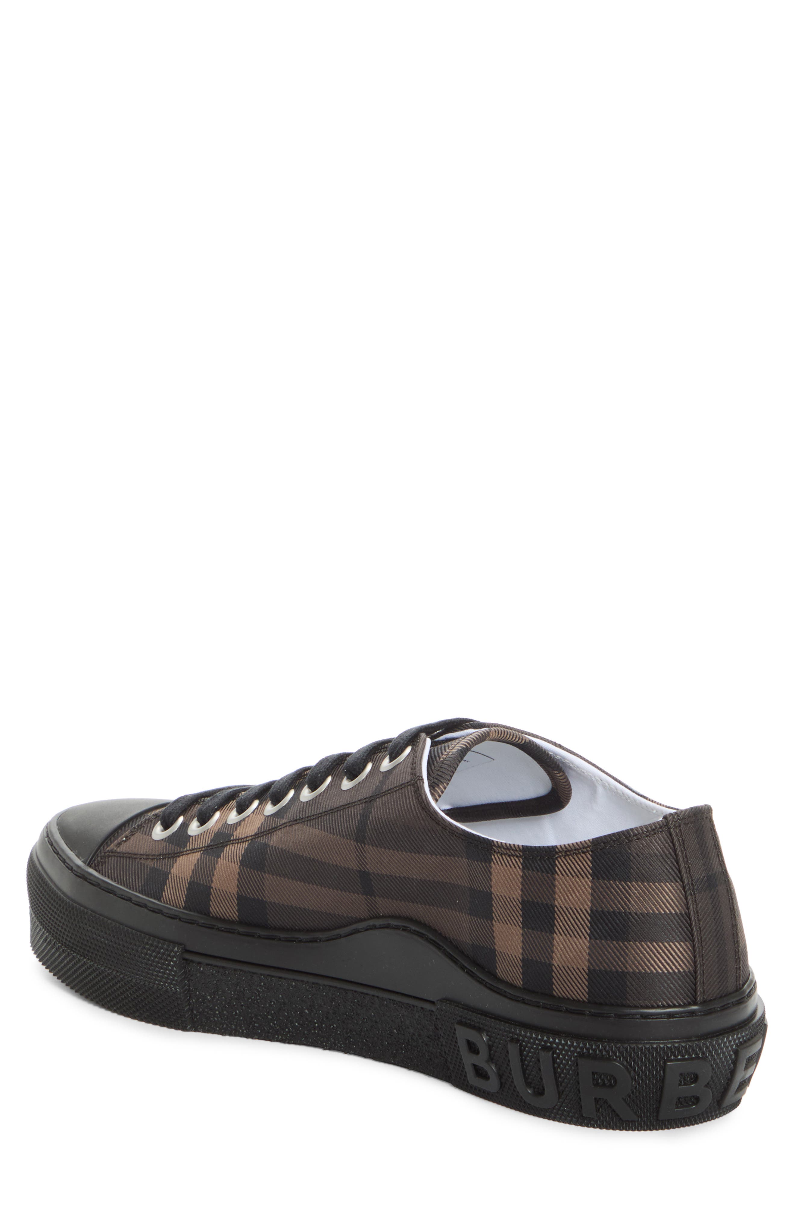 Jack House Check Sneaker, Alternate, color, DARK BROWN IP CHK