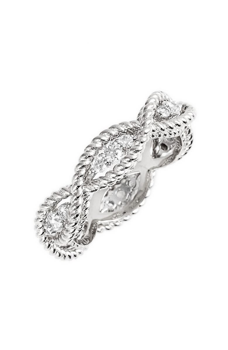 Roberto Coin 'New Barocco' Diamond Band Ring, Main, color, 