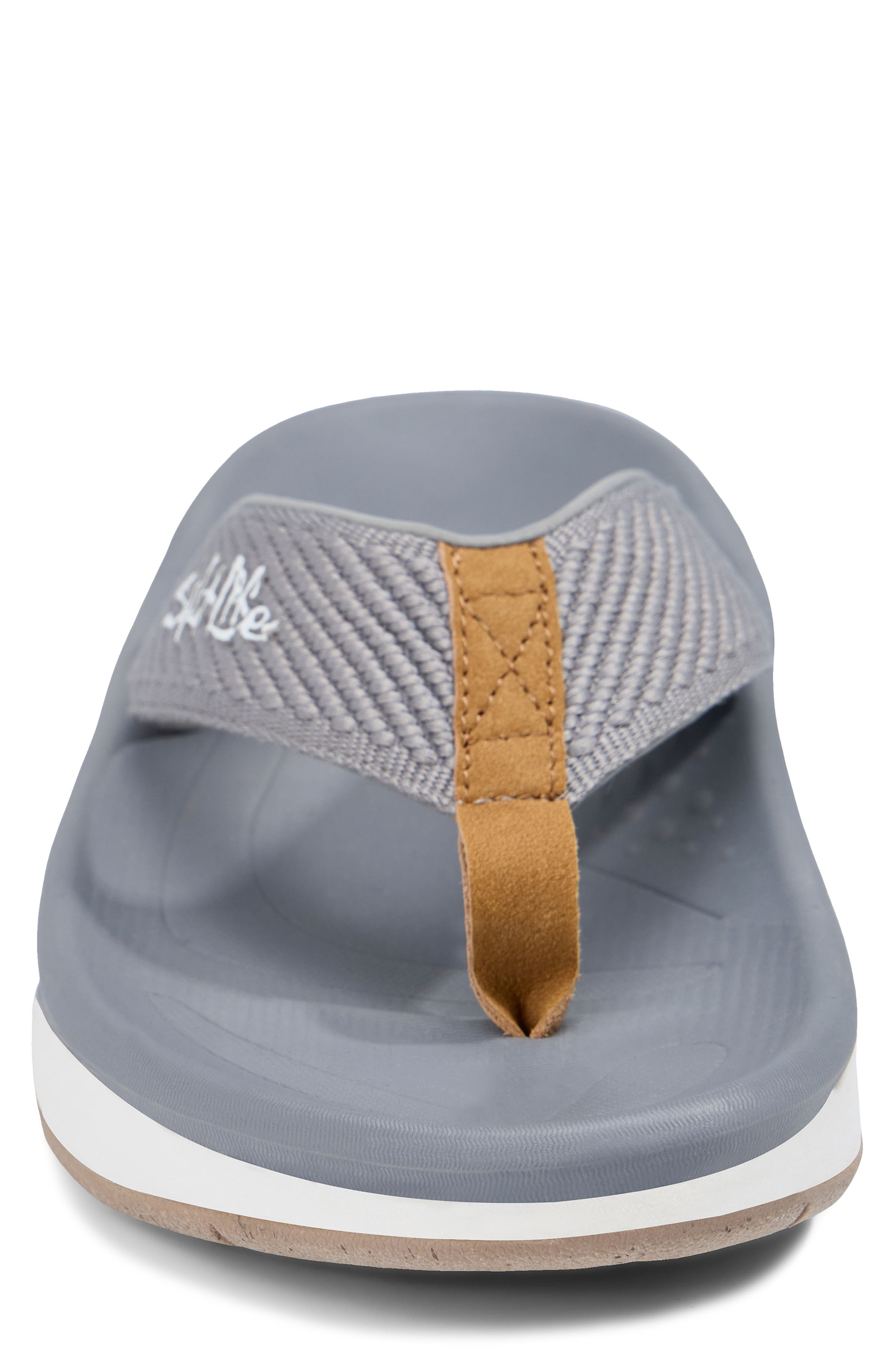 The Saltwater Flip Flop, Alternate, color, GREY