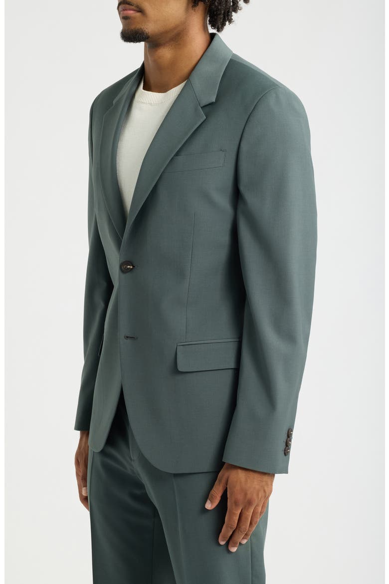 Slim Fit Wool Blend Sport Coat, Alternate, color, GREEN URBAN
