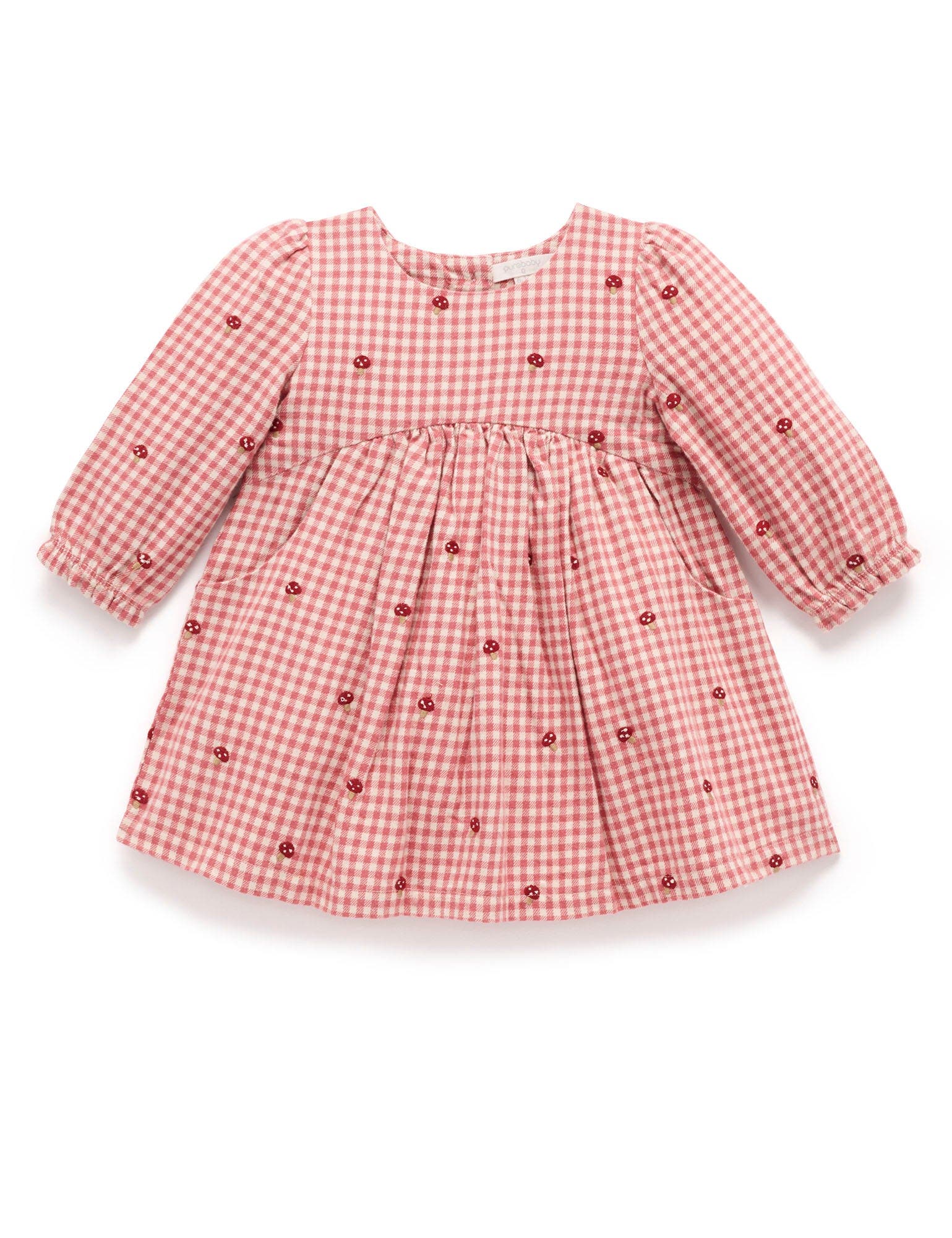 selected Gingham Toadstool Broderie