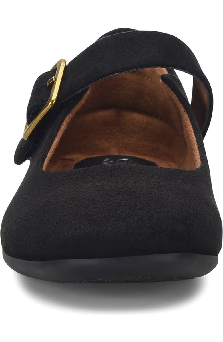 EUROSOFT Kendal Mary Jane Flat, Alternate, color, Black Suede