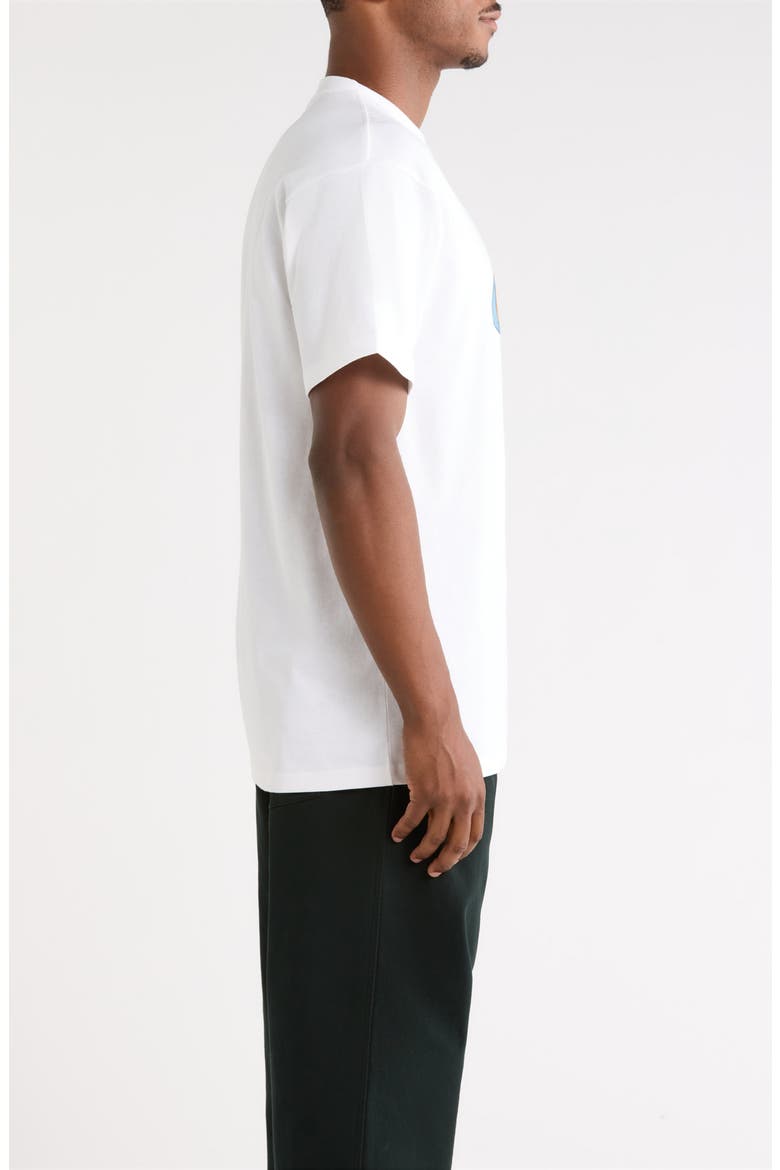 Fromage Organic Cotton Graphic T-Shirt, Alternate, color, WHITE