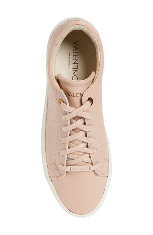 Valentino By Mario Valentino Jimmy Sneaker In Blush