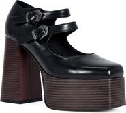 AZALEA WANG Moxie Mary Jane Platform Pump
