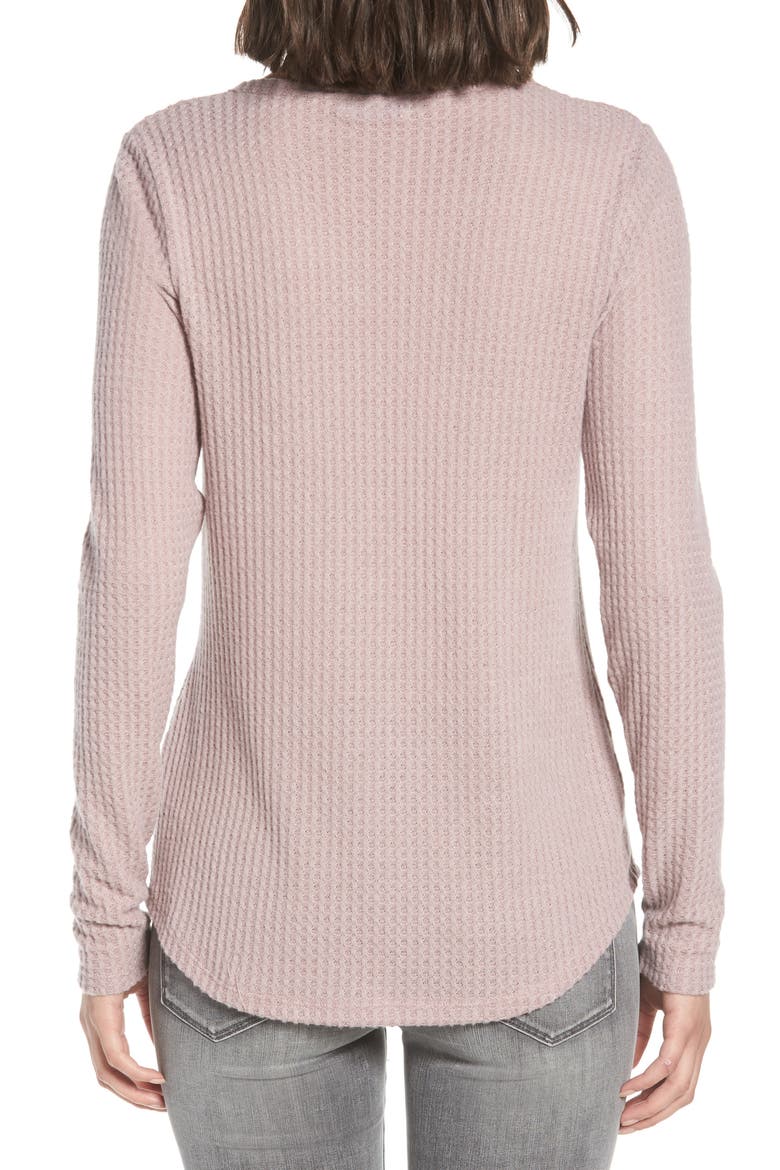 Thermal Henley Top, Alternate, color, SOFT ROCK