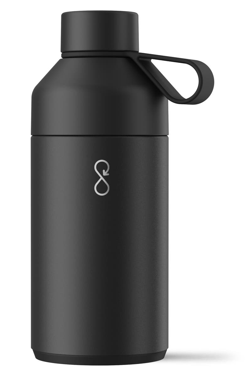 Ocean Bottle Original 26-Ounce Bottle, Main, color, Black