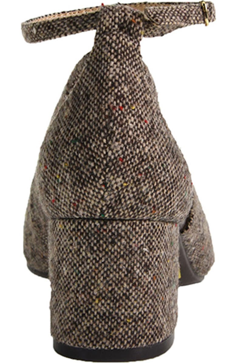 CL BY LAUNDRY Adorable Tweed Ankle Strap Pump, Alternate, color,