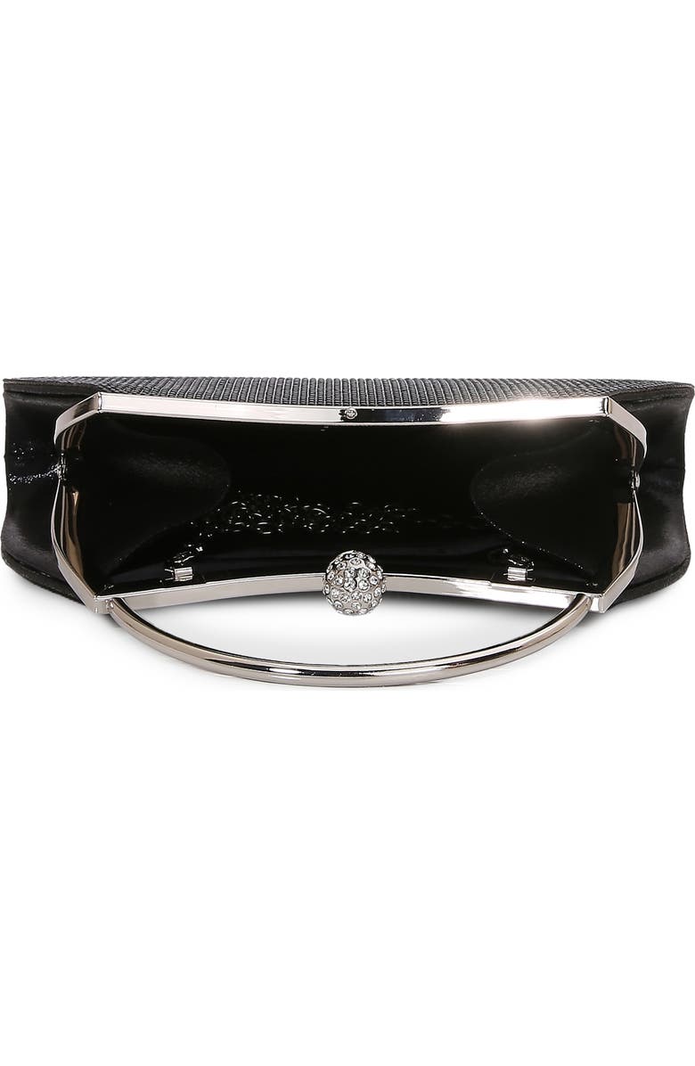 BERNESS Rhinestone Top Handle Bag, Alternate, color, Black