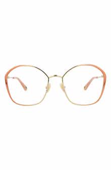 Chloé 53mm Round Optical Glasses