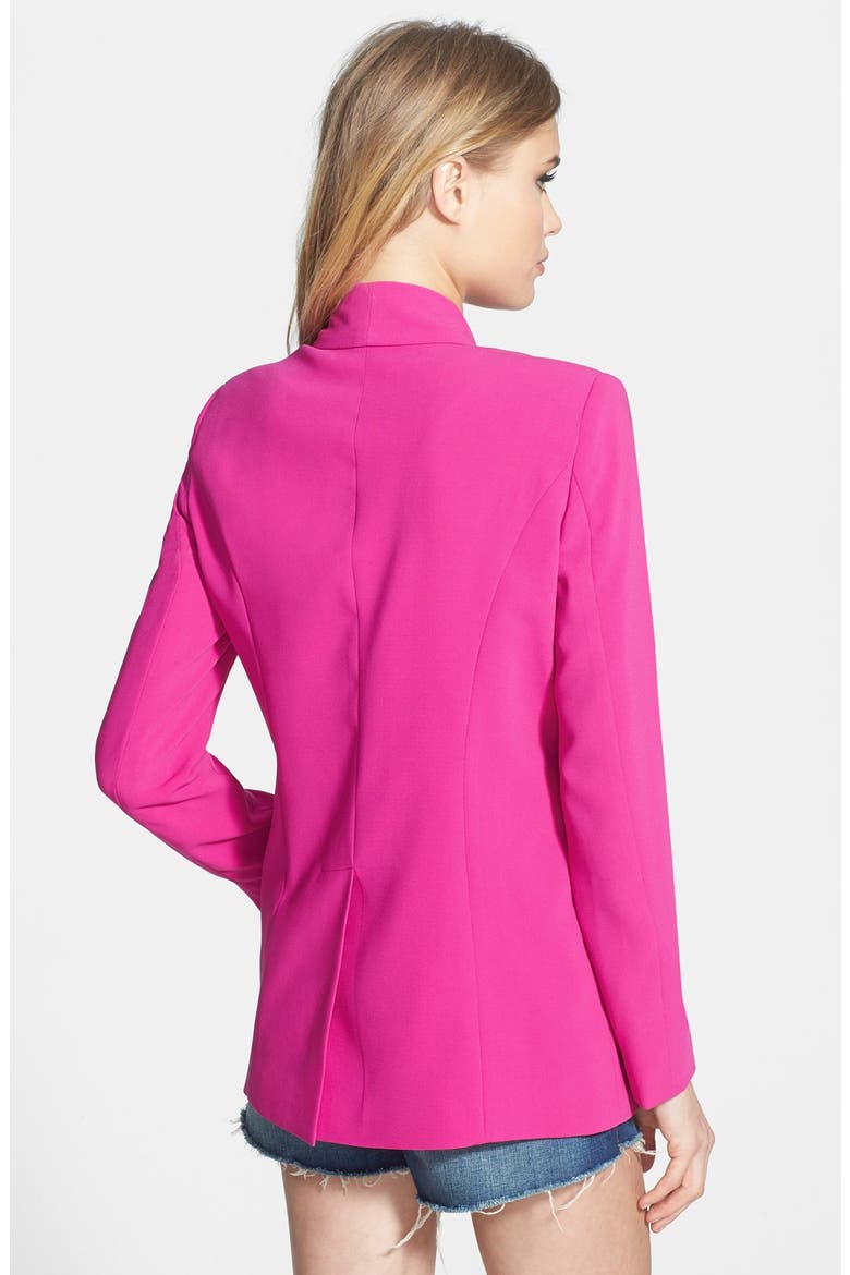 Slouchy Boyfriend Blazer, Alternate, color, HOT PINK