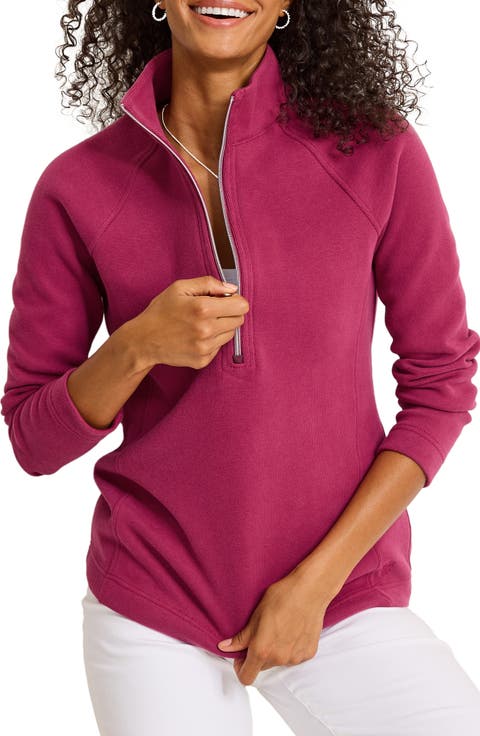 New Aruba Stretch Cotton Half Zip Pullover