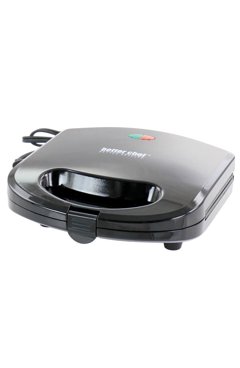 Better Chef Nonstick Panini Contact Grill, Main, color, Black