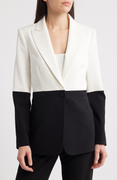 Colorblock Blazer