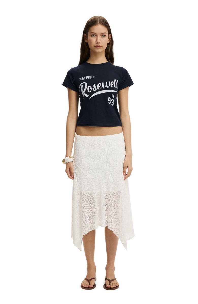 Cotton On Women's The Tiny Graphic Tee, Alternate, color, Mayfield Rosewell  Total