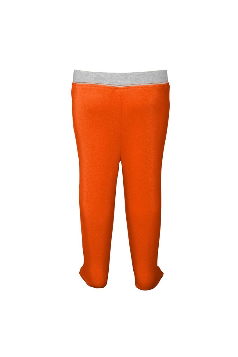 Newborn & Infant Orange/White Clemson Tigers Dream Team Raglan Long Sleeve Bodysuit Hat & Pants Set, Alternate, color, Orange