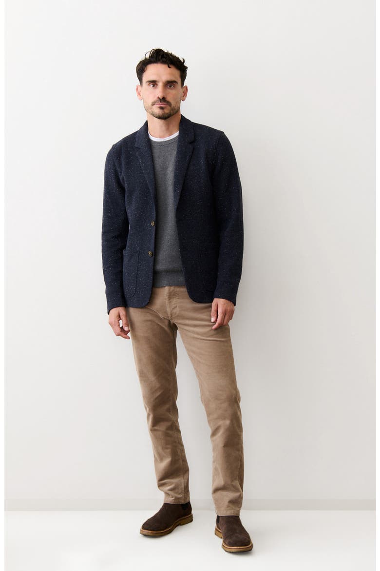 Pacifica Neppy Navy Stretch Herringbone Blazer, Alternate, color, DARK HERRINGBONE