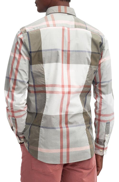 Barbour Harris Tailored Fit Plaid Cotton Button-down Shirt In Multi