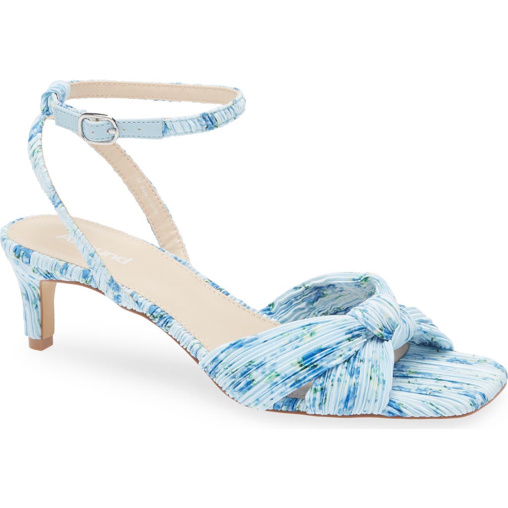 Abound Diana Kitten Heel Sandal In Blue Floral