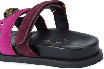 Eagle Cutout Slide Sandal