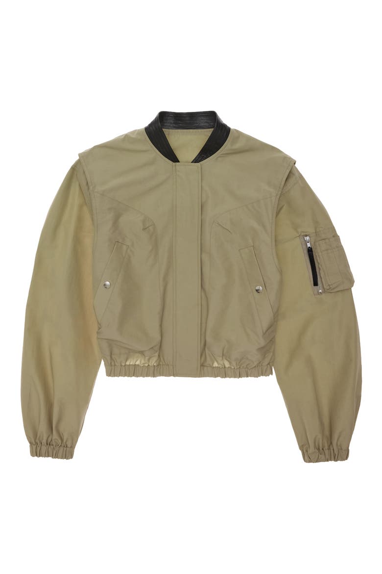 Utility Bomber Jacket, Alternate, color, UNIFORM KHAKI