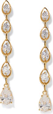 Nadri It Girl Linear Drop Earrings