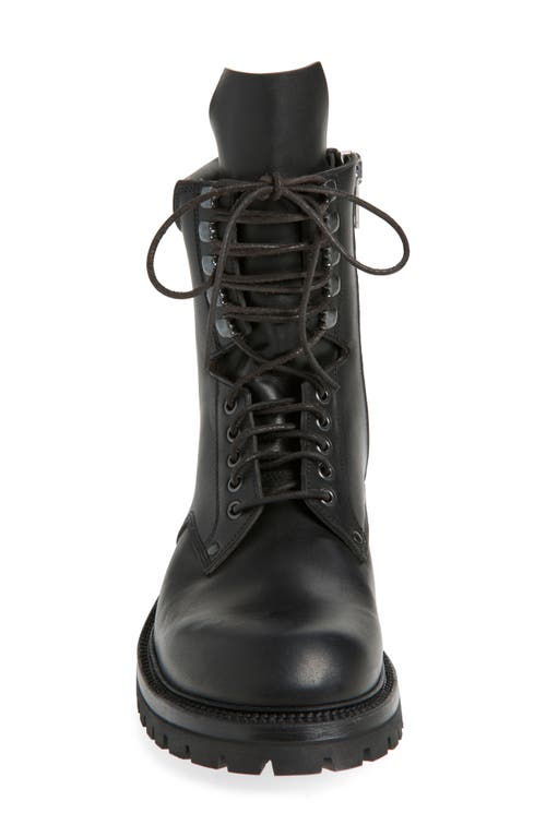 Rick Owens Army Lace-up Boot