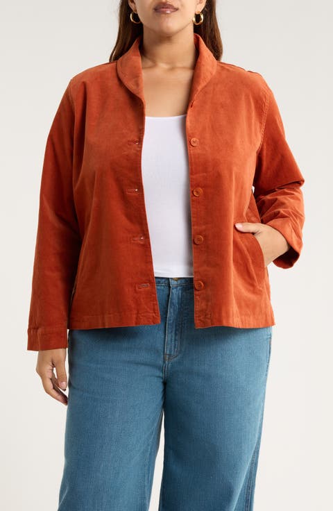 Brightwork Corduroy Jacket (Plus)