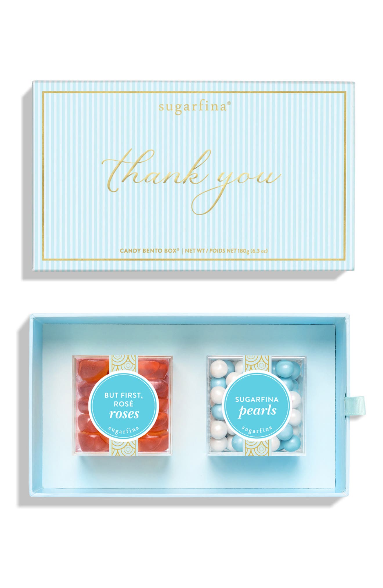 sugarfina Thank You 2-Piece Candy Bento Box