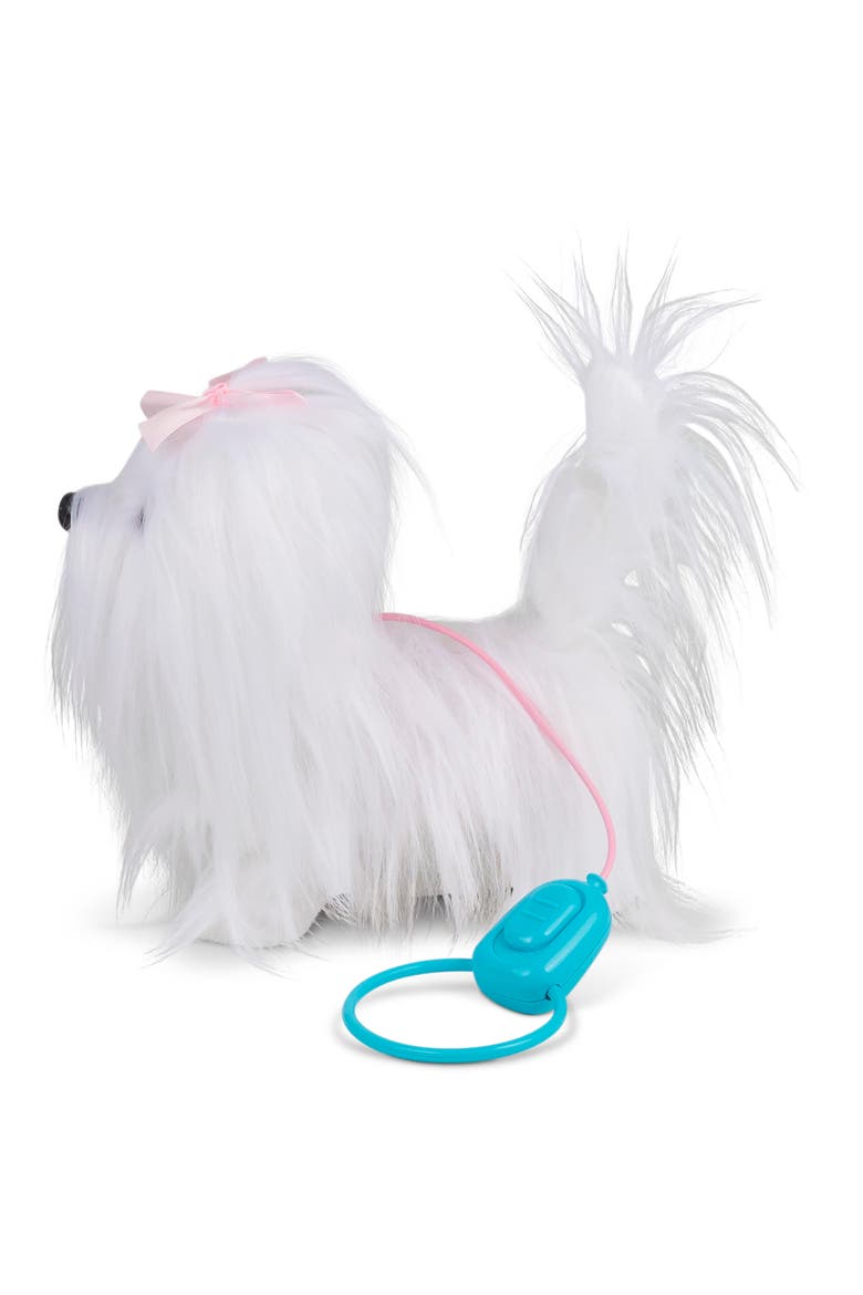 Animigos Magnificent Maltese Dog Interactive Toy, Alternate, color, Multicolored