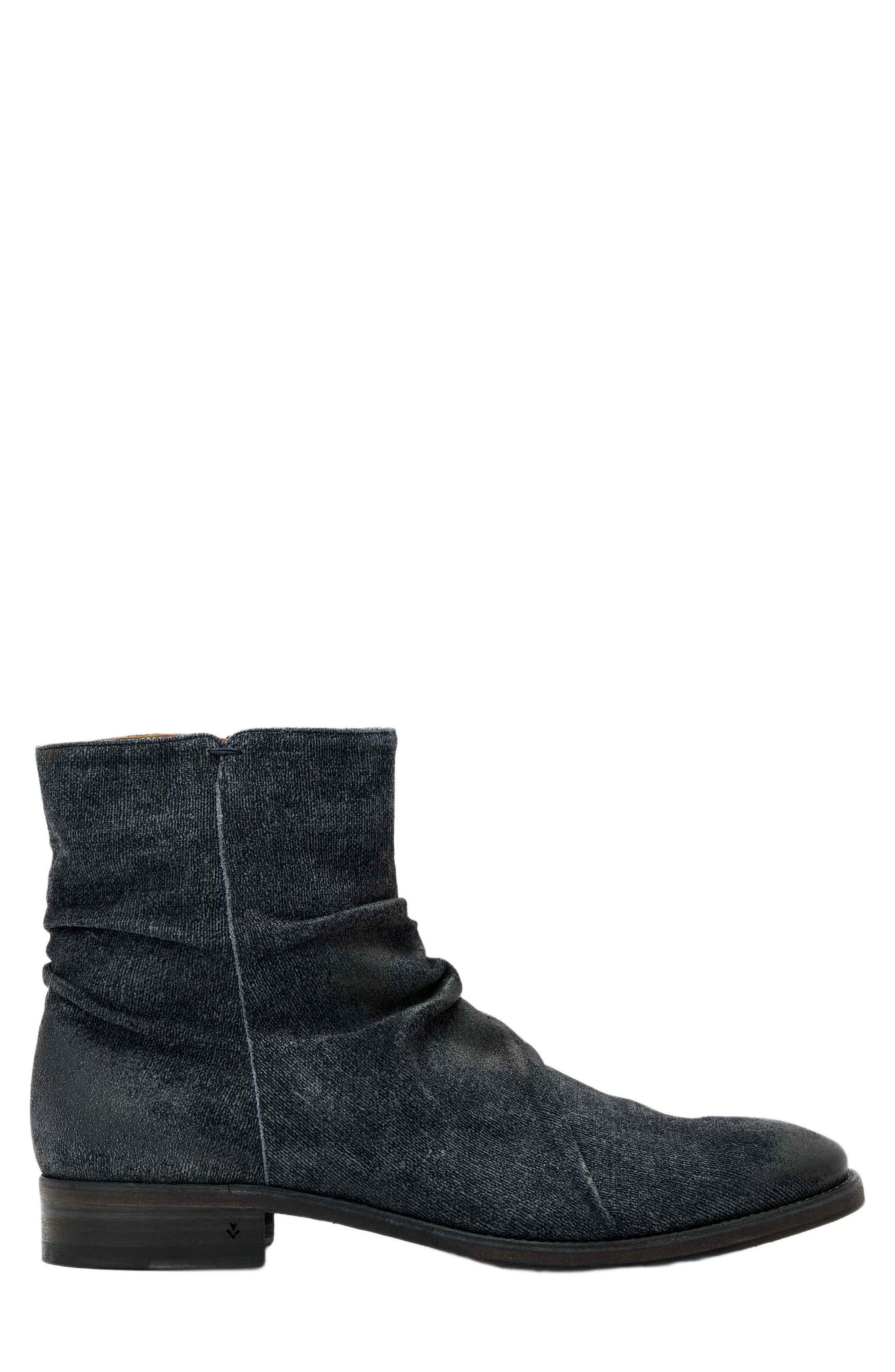 Morrison Sharpei Boot, Alternate, color, OILED BLUE