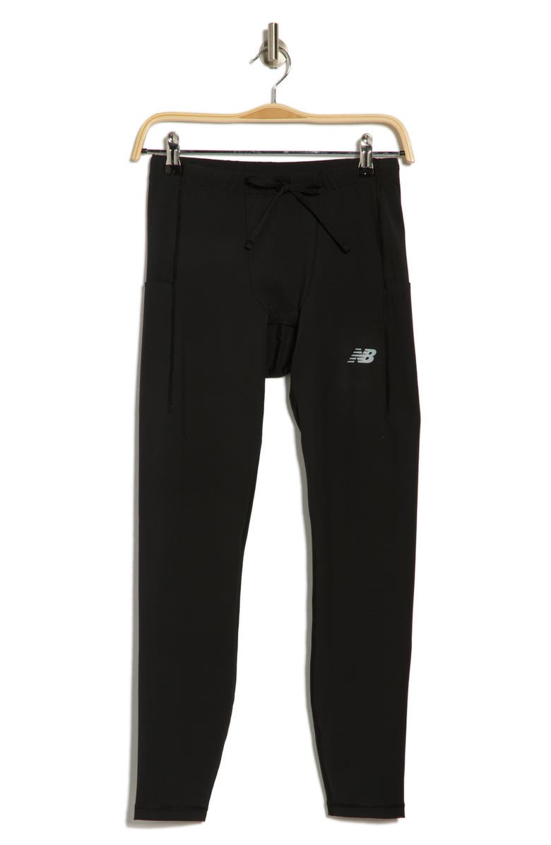New Balance Sleek Pocket Running Tights, Alternate, color,